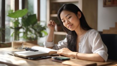 Perempuan mencatat keuangan pribadi sebagai langkah awal pemberdayaan perempuan mandiri finansial